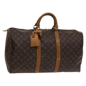 LOUIS VUITTON Monogram Keepall 50 Boston Bag M41426